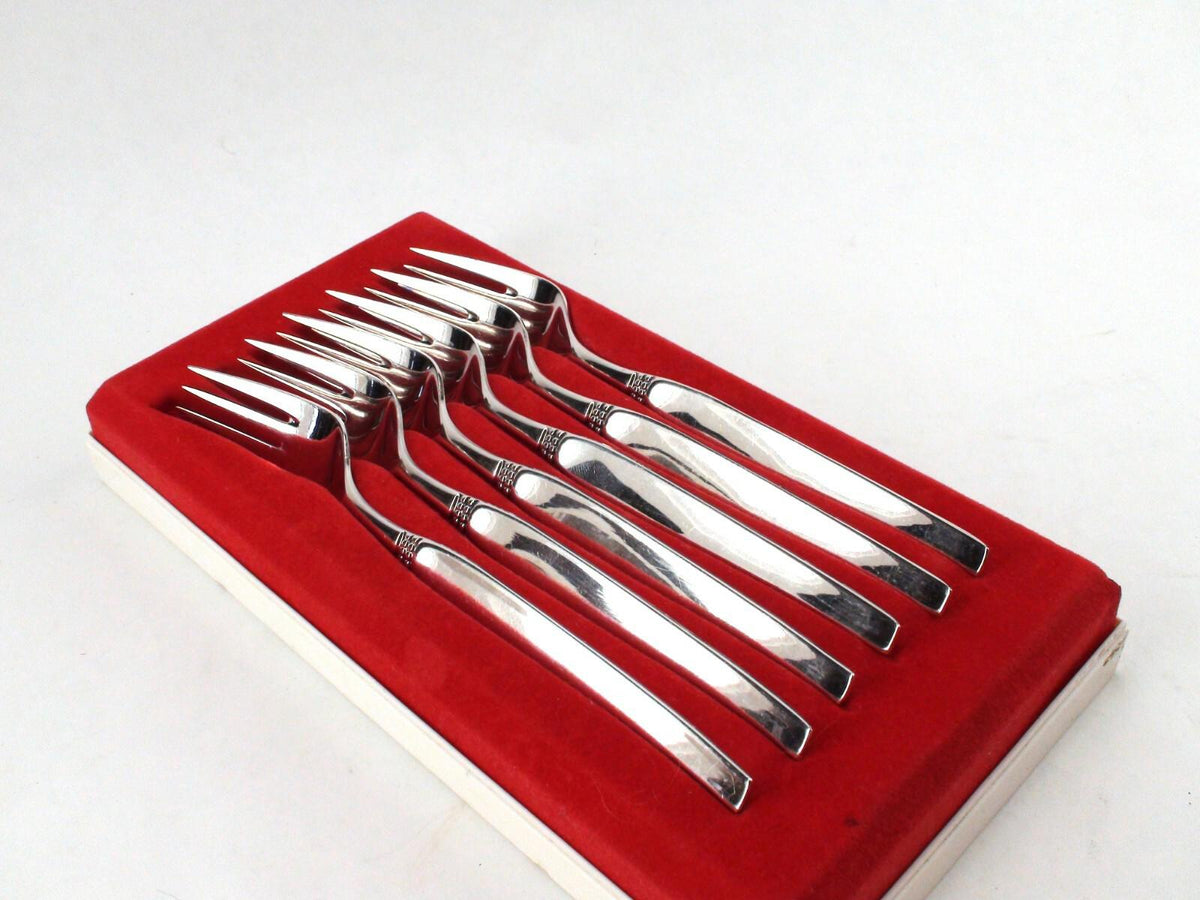 Robbe & Berking R&B Silber-Box Silver Plated Cutlery, Dinner Forks, 90 Gram