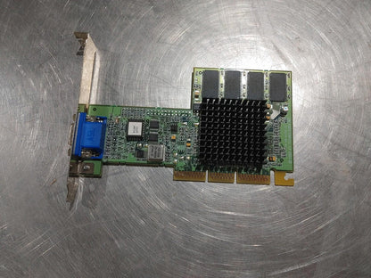Good Condition ATI Rage 128 Pro Graphics Card Green Untested