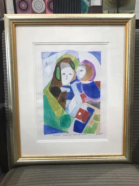 The Bazaar Framed Art