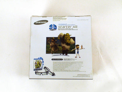 Samsung Dreamworks Shrek Blu-Ray 3D Starter Kit SSG-P3100GB W Active 3D Glasses
