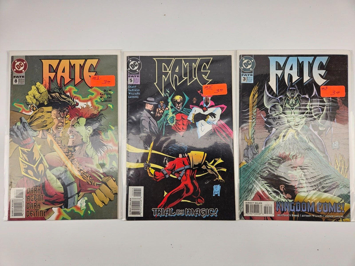 Lot de 3 - Fate DC Comics - 3, 5, 8
