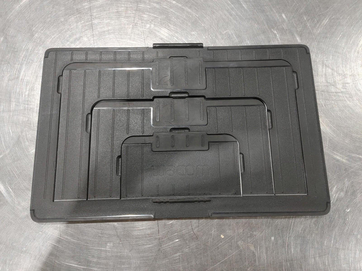 GOOD CONDITION WACOM Tablet Stand Holder Case Black/Silver