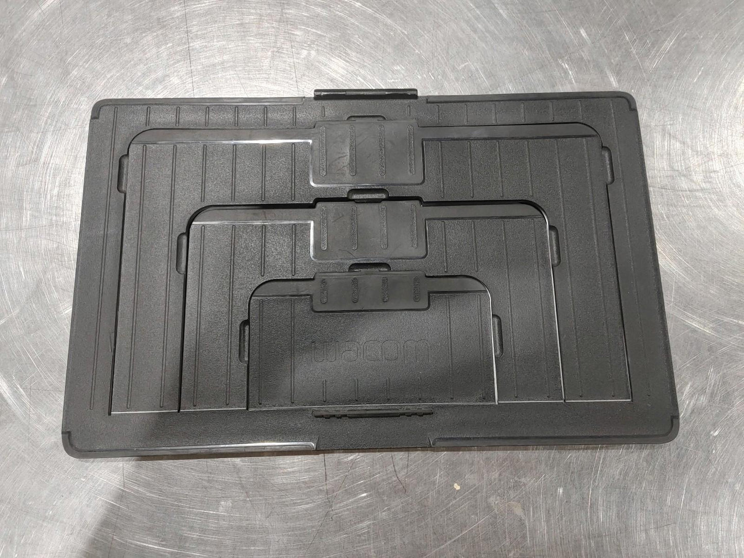 GOOD CONDITION WACOM Tablet Stand Holder Case Black/Silver