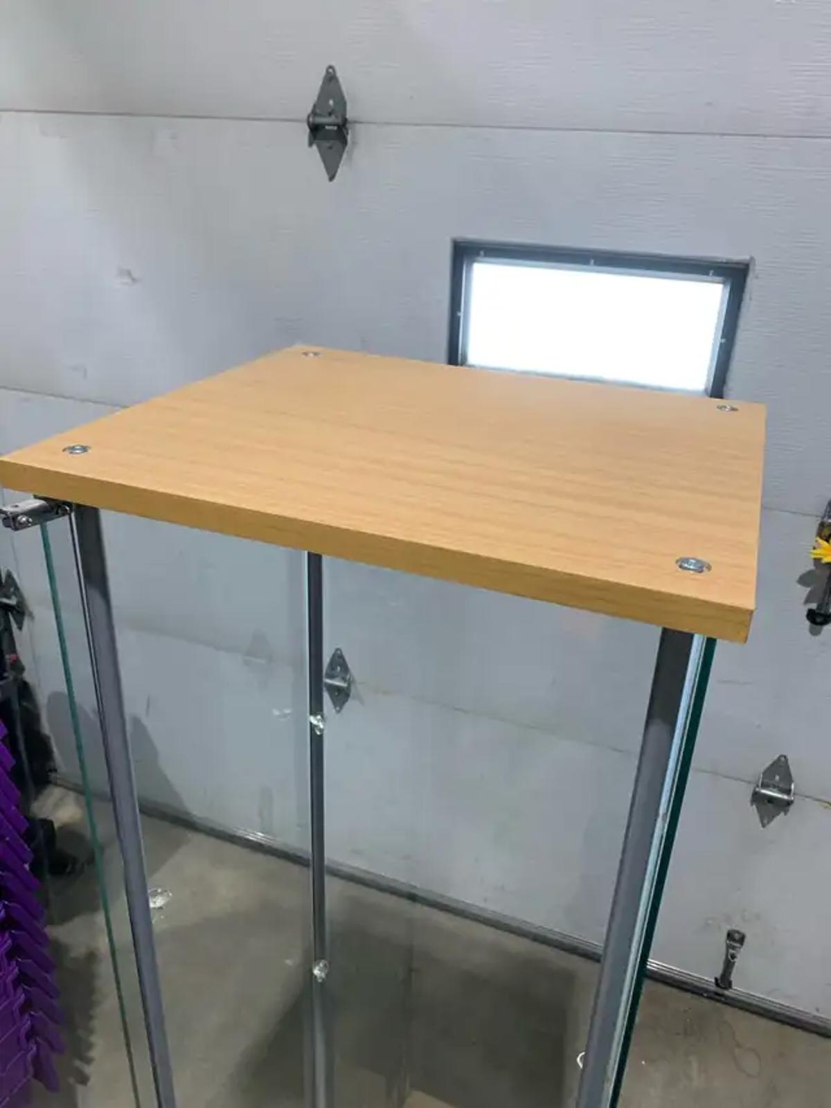 IKEA Glass Display Case -No Shelves