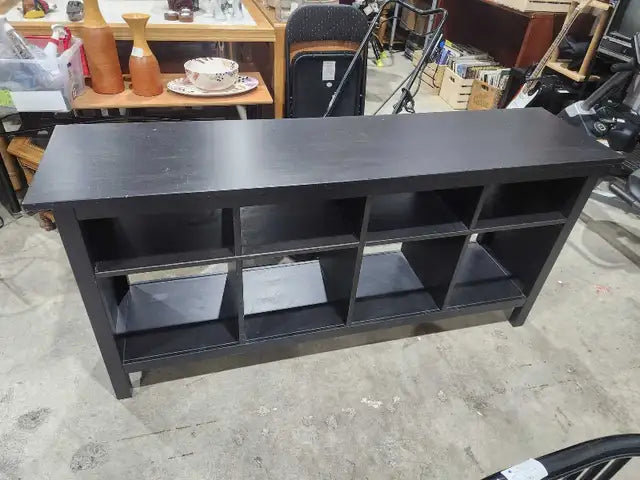 Black Storage Shelf