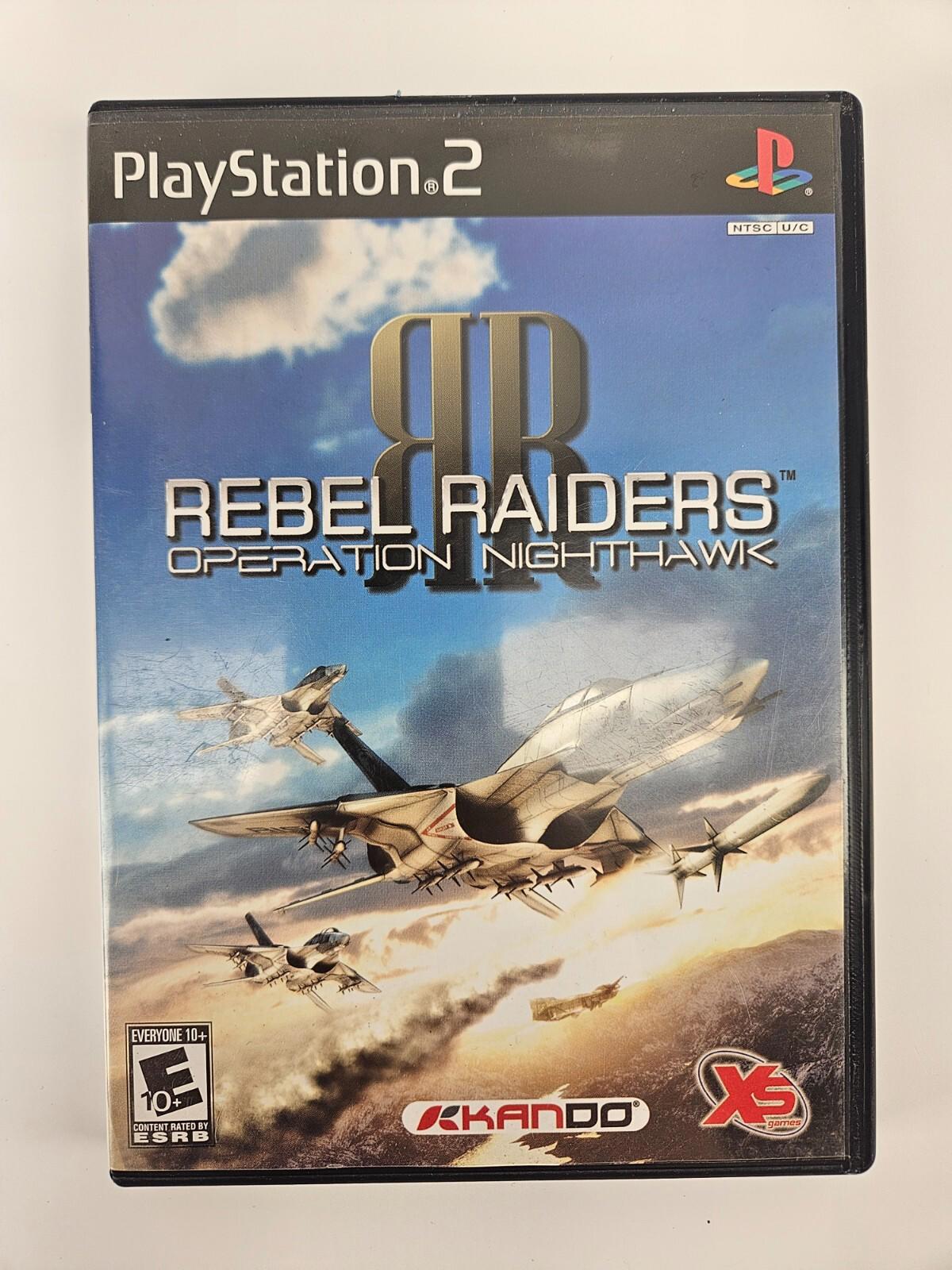 Rebel Raiders Operation Nighthawk PlayStation 2 PS2