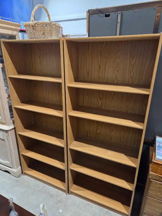 Wooden Adjustable Book Shelf - 2 Available