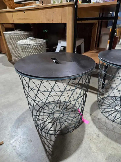 KVISTBRO Storage Table - Black (2 Available)