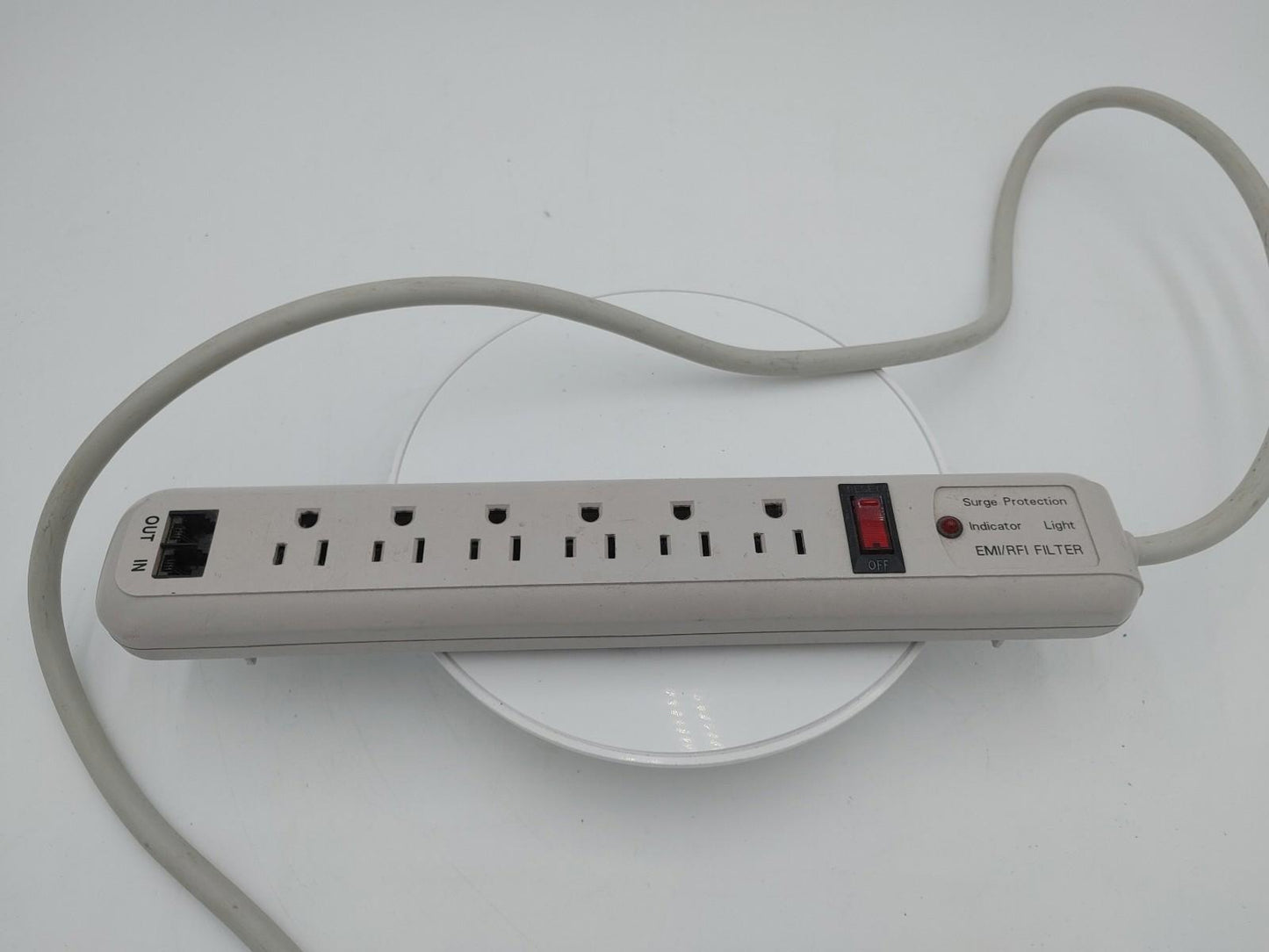 Good Condition S9P607AIT1 Surge Protector FMI/RMI Filter Grey Tested Working