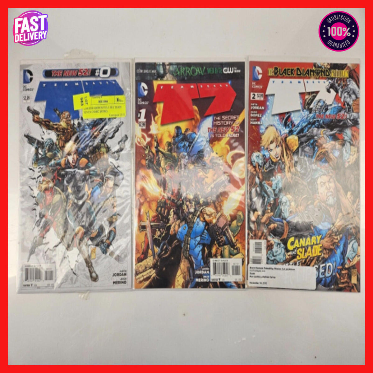 Team 7 Lot of 9 Set comics