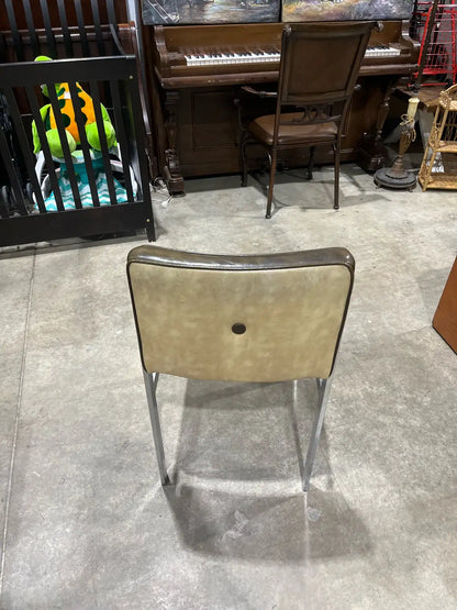 Chrome leather Chair