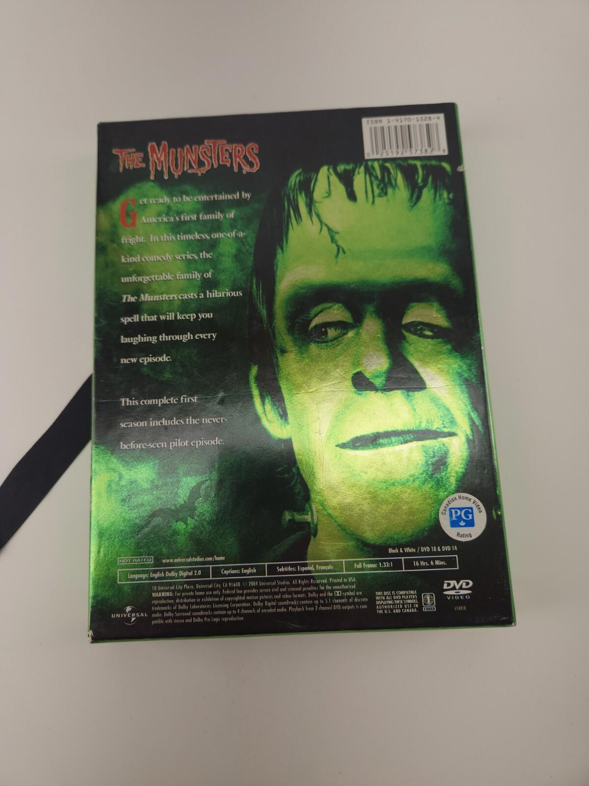 The Munsters - The Complete First Season (DVD, 2004, 3-Disc Set)