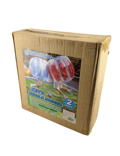 Thunder Bubble Kid's Bubble Soccer - 2 Pack NAT2018089 - New In Box