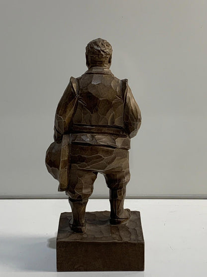 Vintage Ouro Arteania Carved Wood Sancho Panza Figure Made in Spain