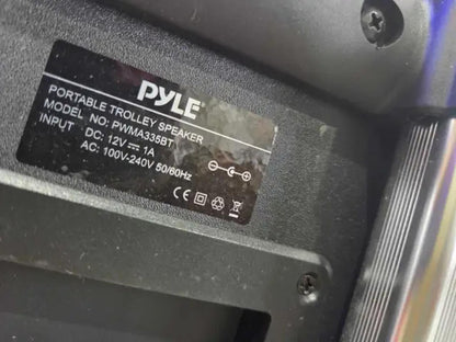 Pyle Portable Bluetooth Karaoke Speaker Radio