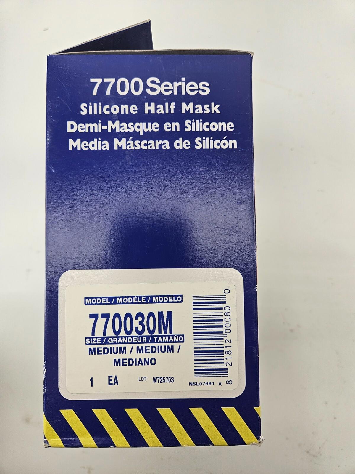 Honeywell North 7700 Silicone Half Mask Respirator - Medium
