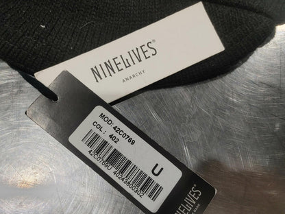 Brand New Nine Lives Winter Toque Hat Model 42C0769 Black