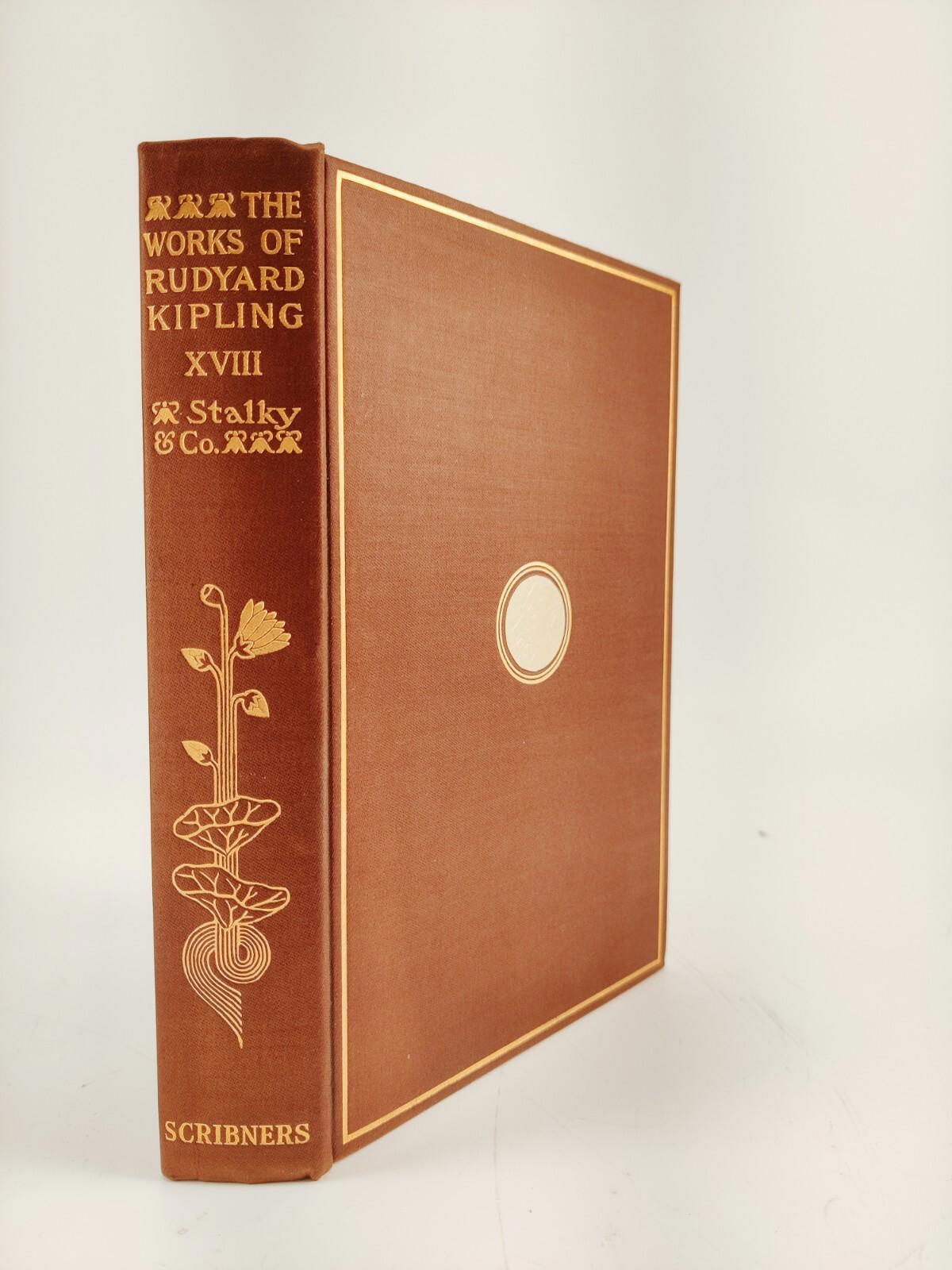 The Works of Rudyard Kipling XVIII Antique HC Book 1911 Scribners