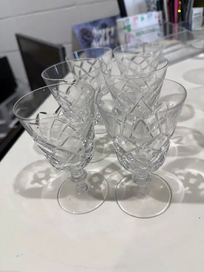 Waterford Crystal Glasses (Set Of 6)