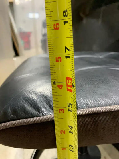 Small Leather Foot Stool