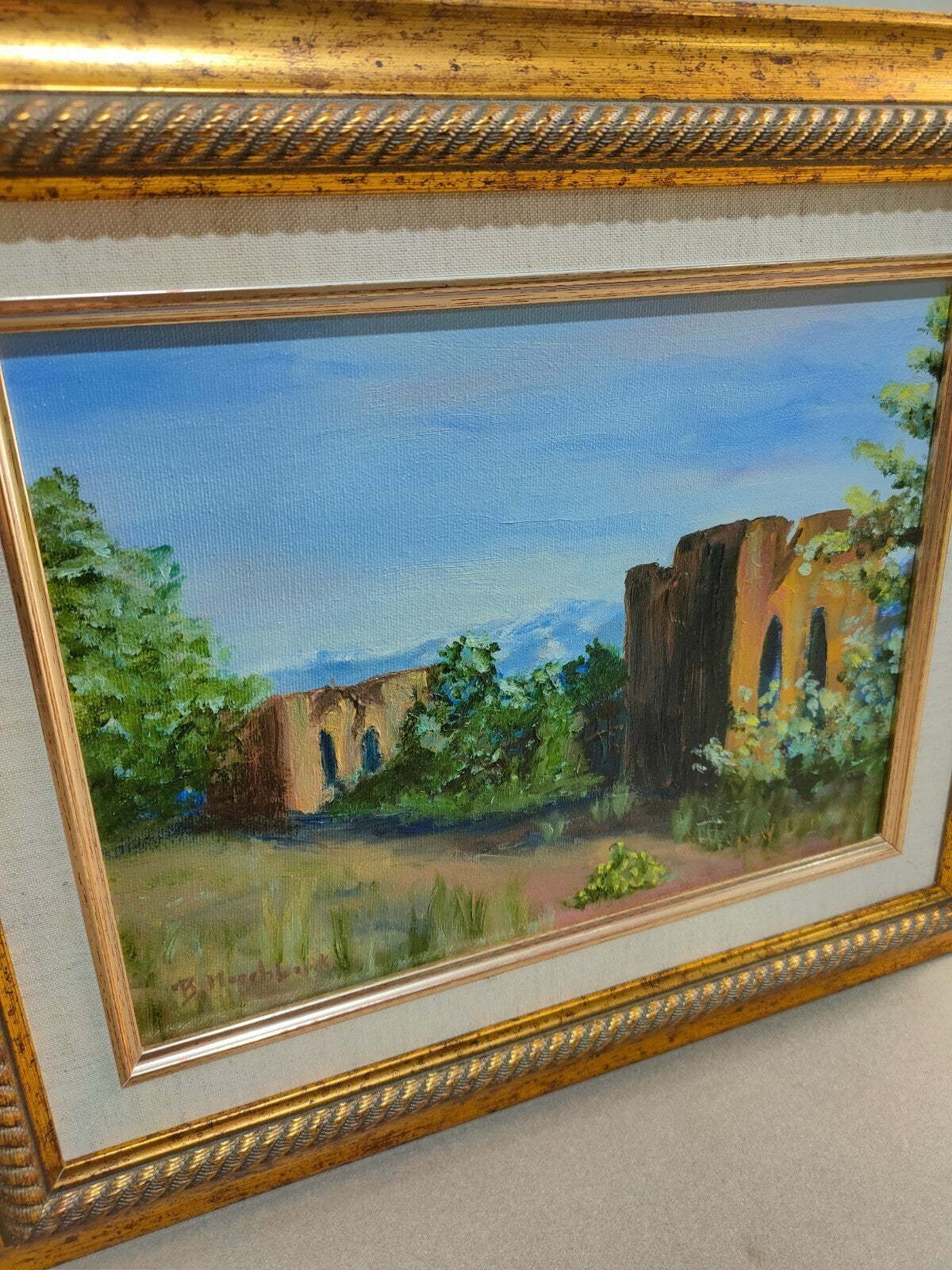 Pathway to the Alhambra by Brenda Marchbank | Original Painting