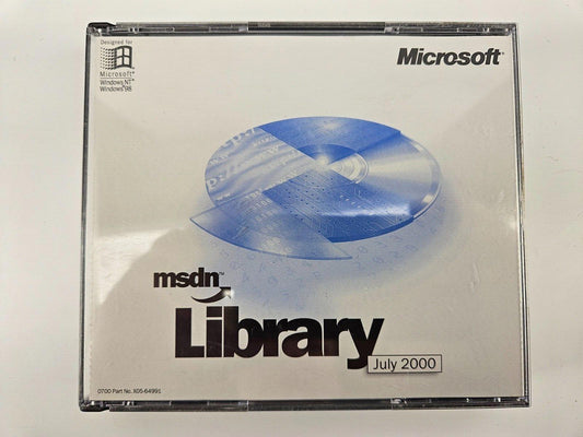 Microsoft MSDN Library July 2000 Complete 3-CD Set