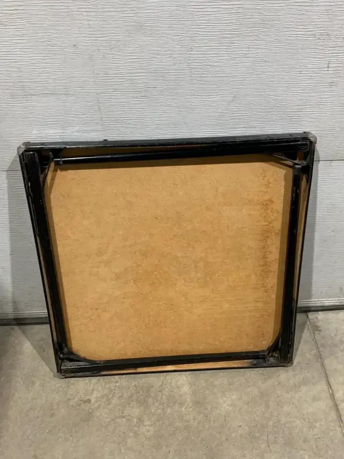Red Top Folding Table