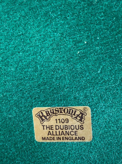KRYSTONIA COLLECTOR'S #1109 THE DUBIOUS ALLIANCE #246 OF 5000 STOKE ON TRENT