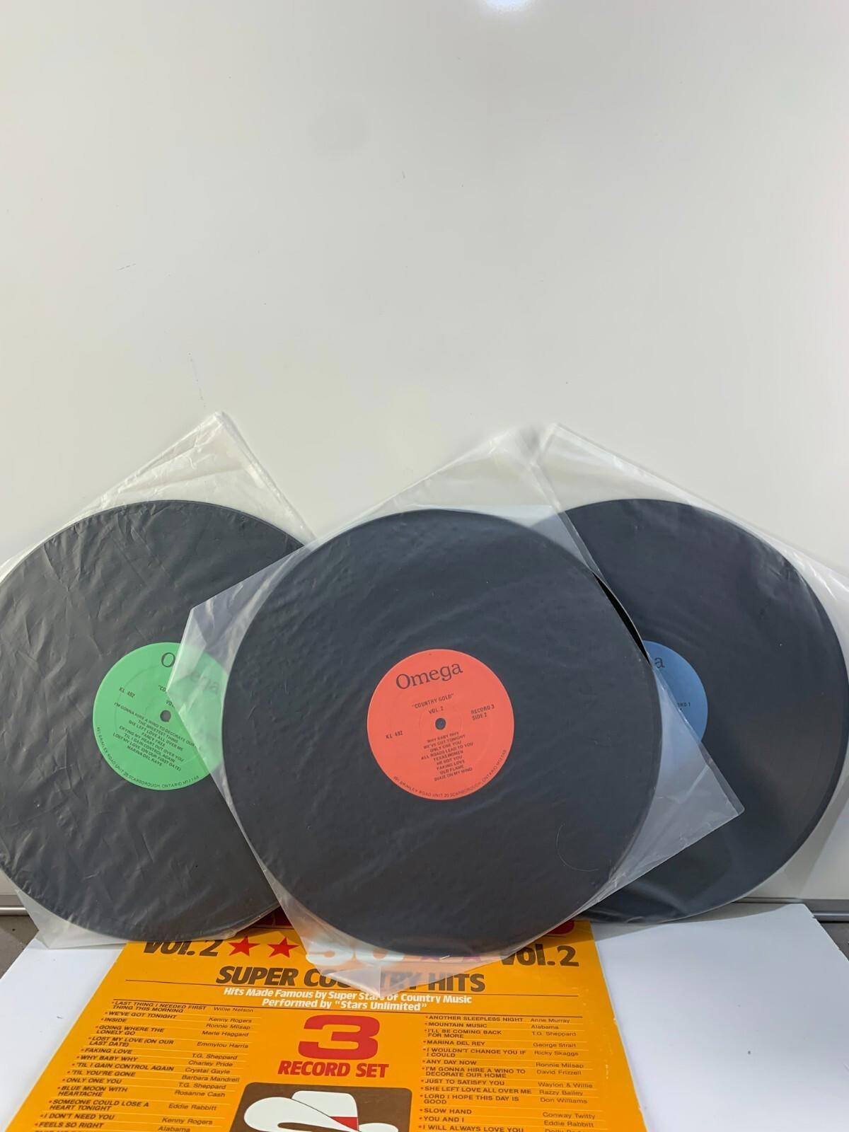 Country Gold Volume 2 SUPER COUNTRY HITS, 3 Records Set