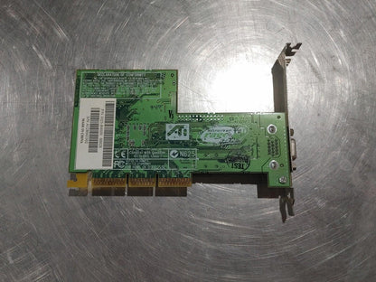 Good Condition ATI Rage 128 Pro Graphics Card Green Untested