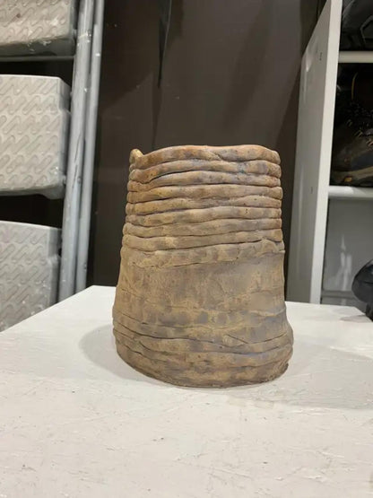 Abstract Pottery Vase