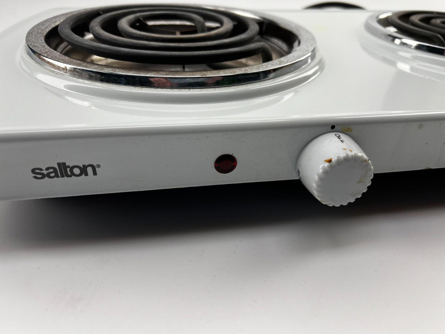 Salton Stainless Steel Portable Double Cooktop