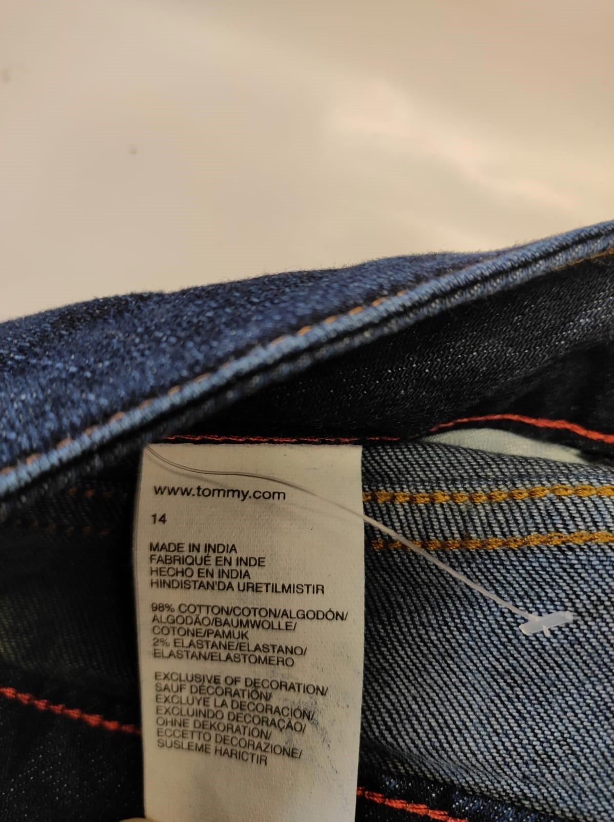 Tommy Hilfiger Modern Skinny Jeans Women's 14 Regular Blue