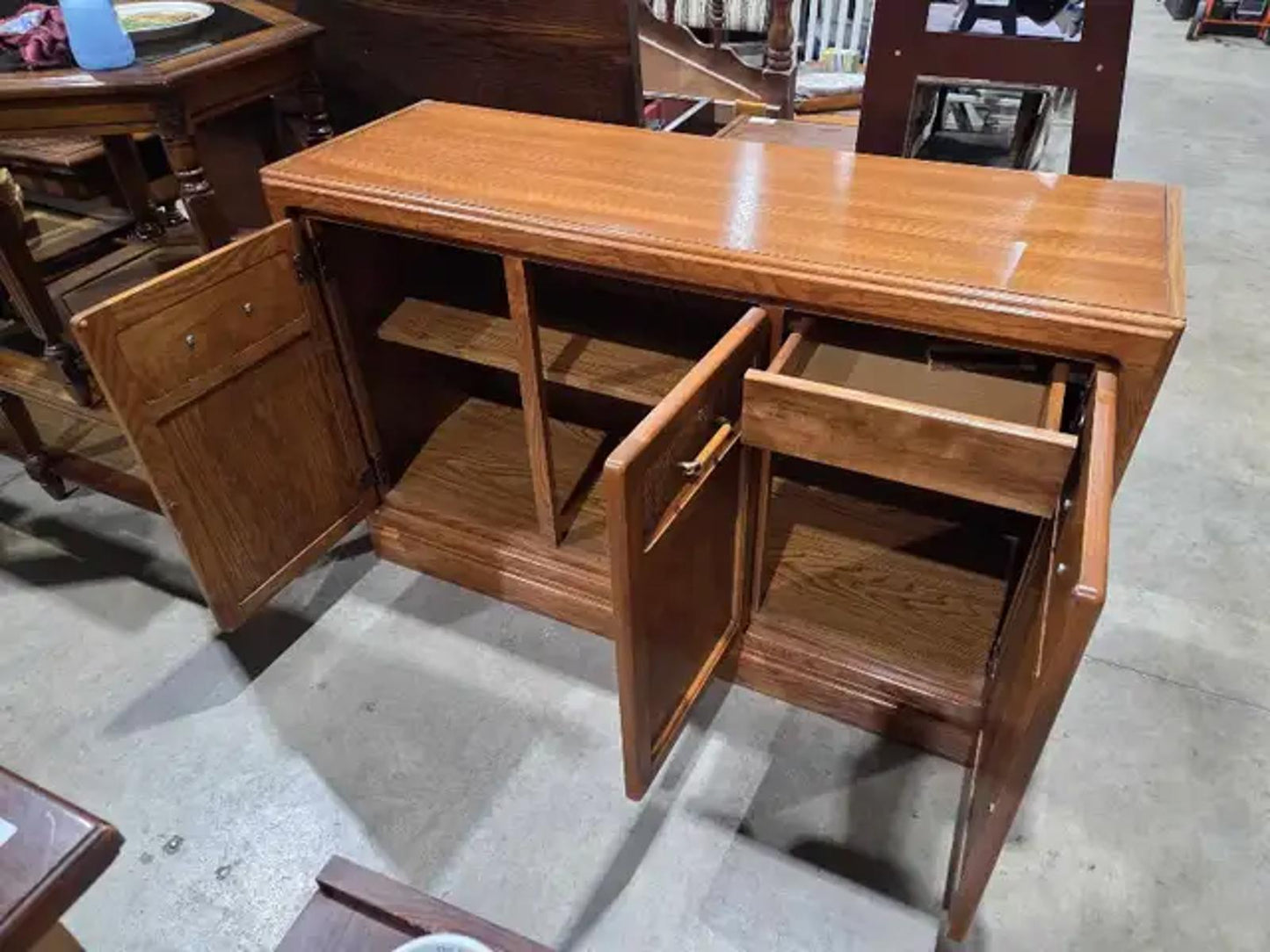 Palliser Wooden 3 Door Cabinet