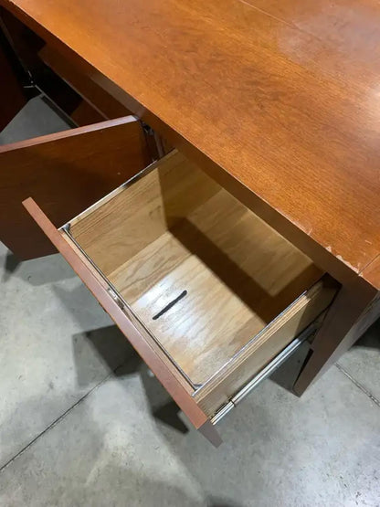Sold wood file cabinet Side board