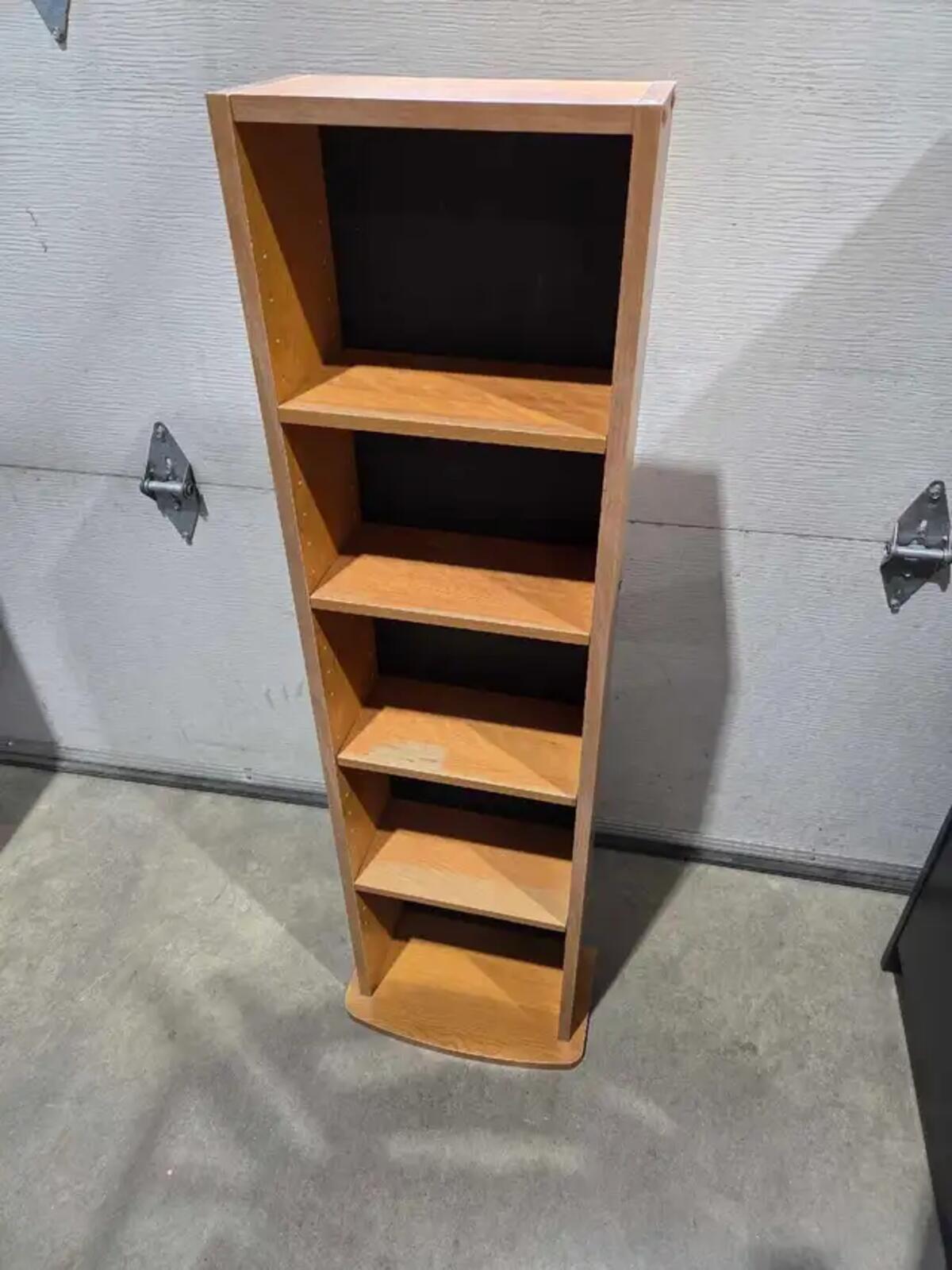 Wooden CD/DVD rack