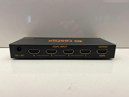 Rasfox HDMI 2.0 Switch UH461 4 In 1 Out UHD 4K 60Hz