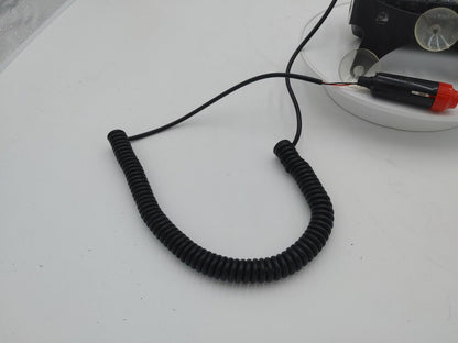 Good Condition Suction-mount Car 12V Safety Flood Light Black Untested