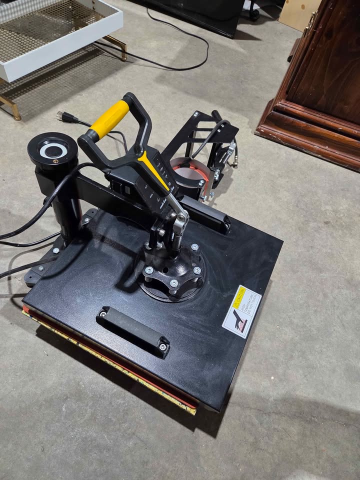 6in1 Swing Away Heat Press Machine 110V Multifunctional Sublimation Machine