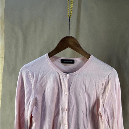 Cable & Gauge Light Pink Knit Cardigan (Size S)