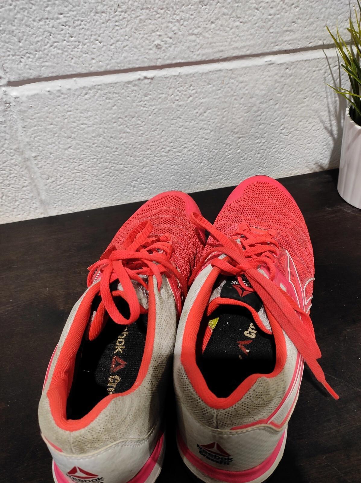 Reebok Crossfit Nano Speed Cherry Mesh Red Grey Training Shoe Men's 8.5