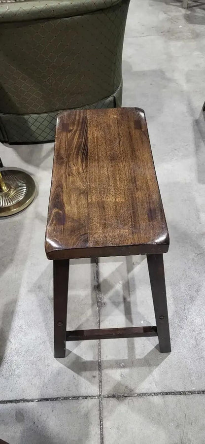 Ashley Furniture Wooden Stools Darkwood - 3 Available