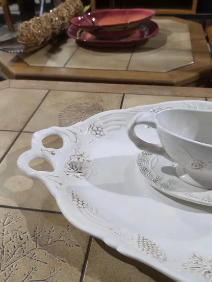 Roscher Gravy Boat and Serving Platter
