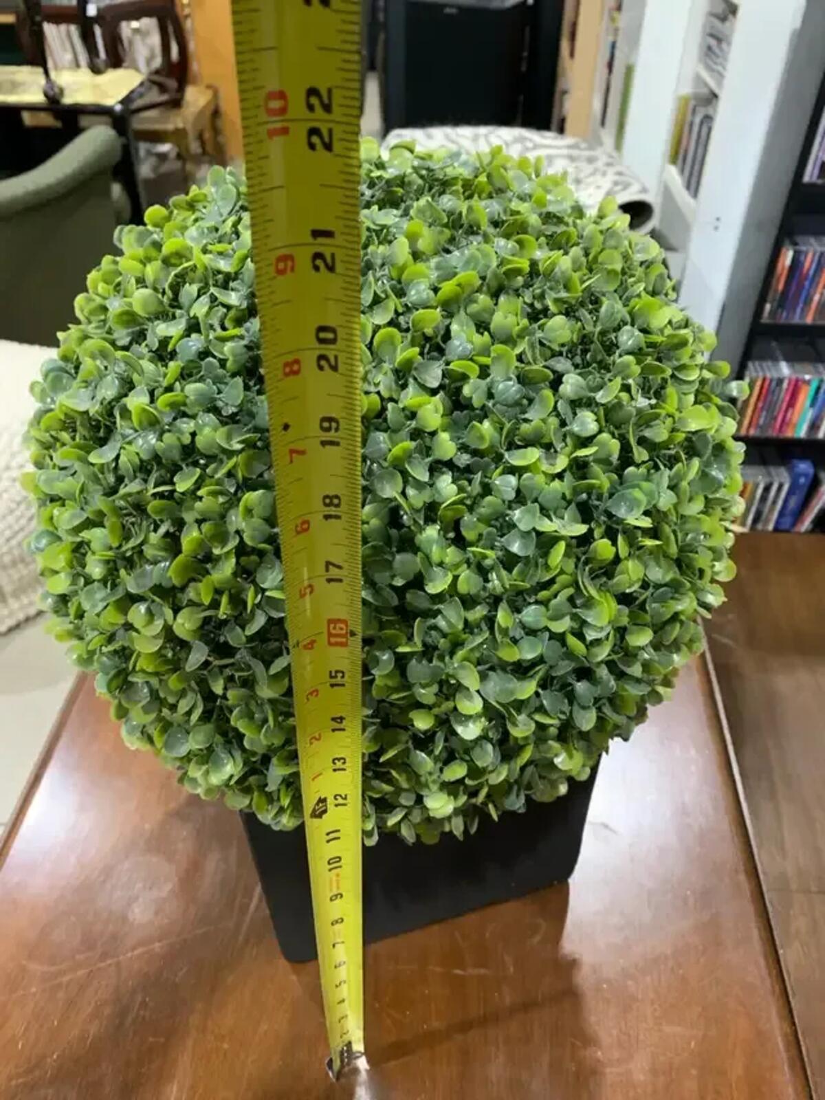 Artificial Boxwood Topiary Ball