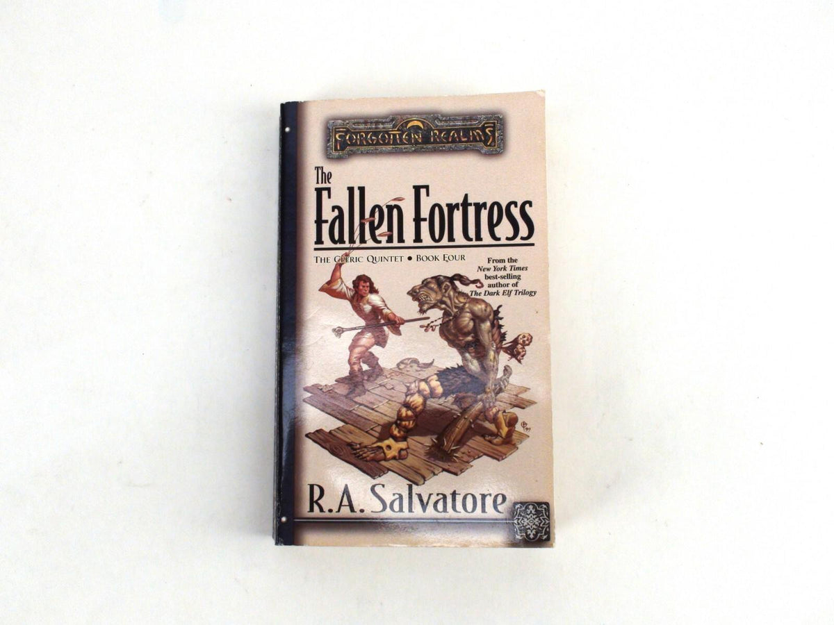 TSR Forgotten Realms, édition poche, La Forteresse déchue de R.A. Salvatore, tome quatre