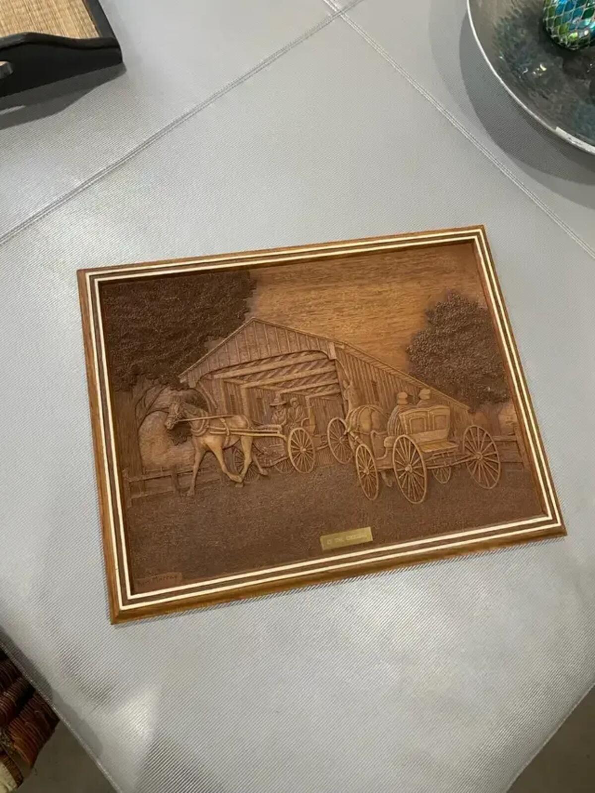 Authentic recreation Kim Murray Wood Art