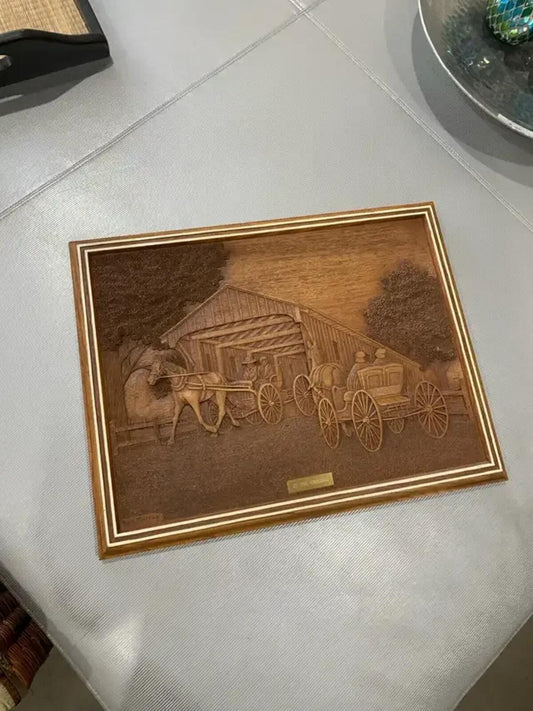 Authentic recreation Kim Murray Wood Art
