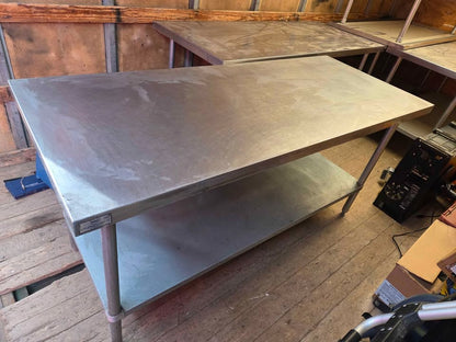 Duke Heavy Duty Stainless Steel Table - 3 left