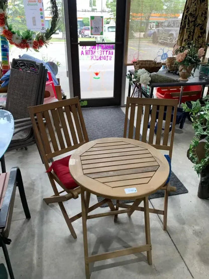 Teak 3 Piece Patio Set