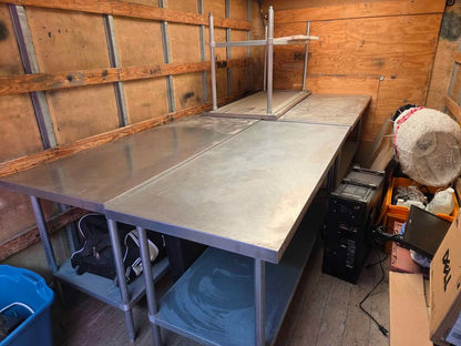 Duke Heavy Duty Stainless Steel Table - 3 left